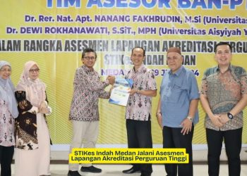 STIKes Indah Medan Jalani Asesmen Lapangan Akreditasi Perguruan Tinggi